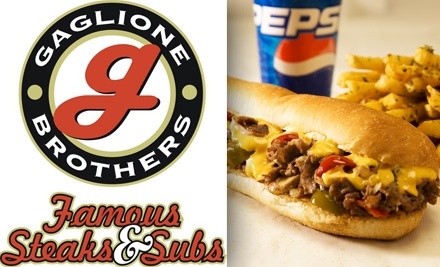 60% Off At Gaglione Brothers - Gaglione Brothers: Famous Steaks & Subs ...