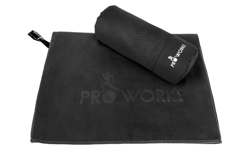 Image 45: Proworks Microfibre Towel