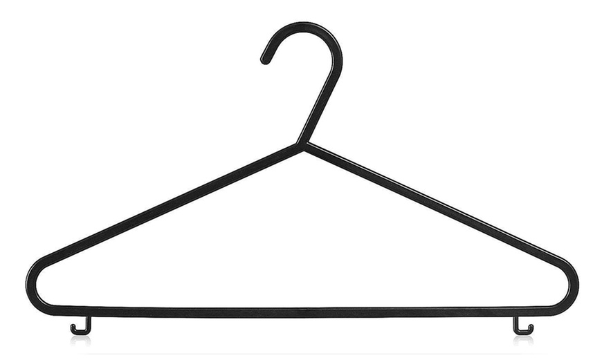 Image 5: Coat Black Hangers