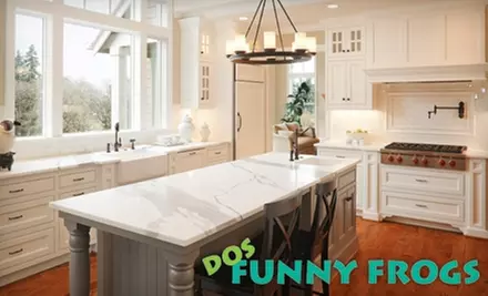 $59 for Kitchen, Bathroom, and Bedroom Cleaning from Dos Funny Frogs ($120 Value) - Primary Image