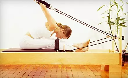 $50 for Five Pilates Reformer Classes and Three Far-Infrared-Heat Massages at Premier Pilates in Cypress ($274 Value) - Primary Image