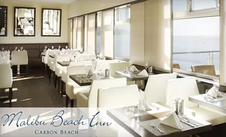 $30 for $60 Worth of Coastal Cuisine and Drinks at Malibu Beach Inn - Primary Image