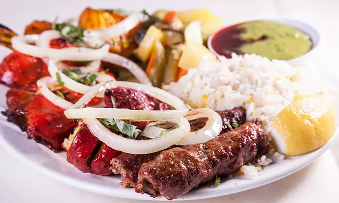 $40 for $50 Worth of Indian and Mediterranean Food at Saffron Grill - Primary Image