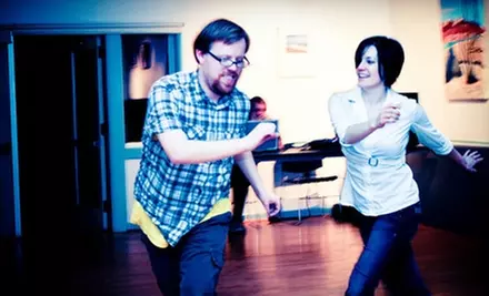 $10 for Six Beginner Group Swing-Dance Classes at Hot Club of Durham (Up to $75 Value) - Primary Image
