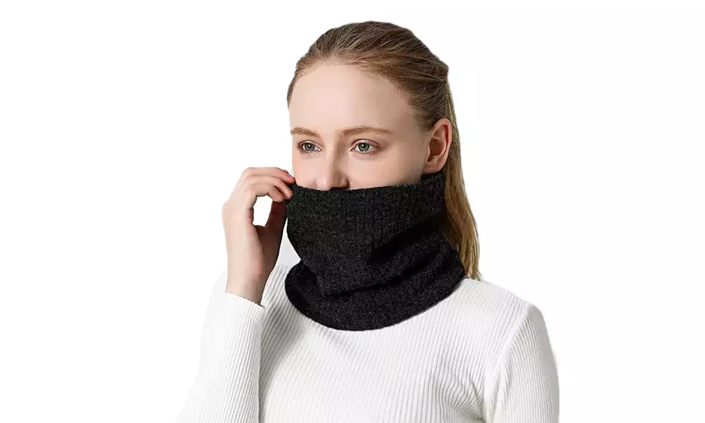 1 of 2 winter nekwarmers in kleur naar keuze