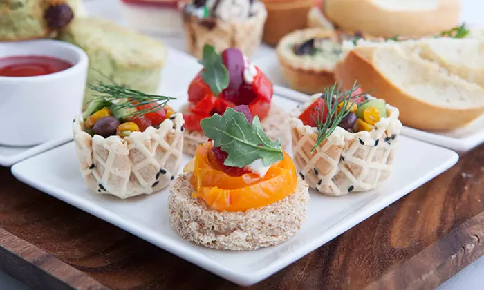 Afternoon Tea, Including Sandwiches, Scones, Tea & Desserts, for Two or Four at Capstone Tea & Fondue (50% Off)  - Second Medium