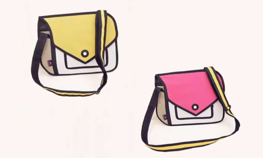 Image 12: Cartoon Shoulder Bag