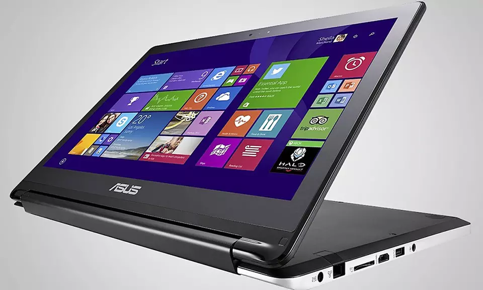 ASUS Flip 15.6" 2-in-1 Laptop with Intel Core i7-4510U Processor, 8GB RAM, and 1TB HDD (Manufacturer Refurbished) - Primary Image