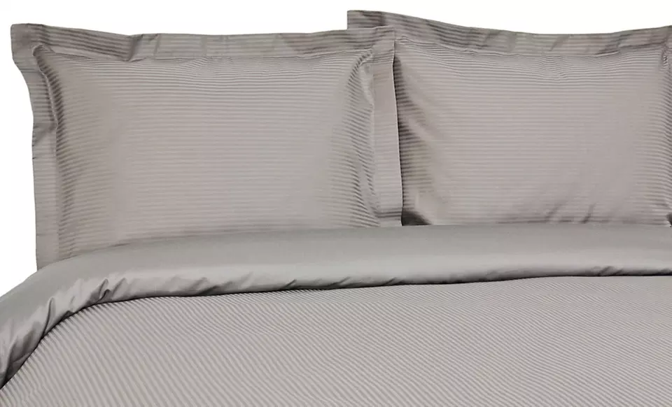 Renaissance 600-Thread-Count Cotton-Rich Duvet Cover and Sham Set (Up to 78% Off). 8 Colors. Free Shipping and Returns. - Primary Image