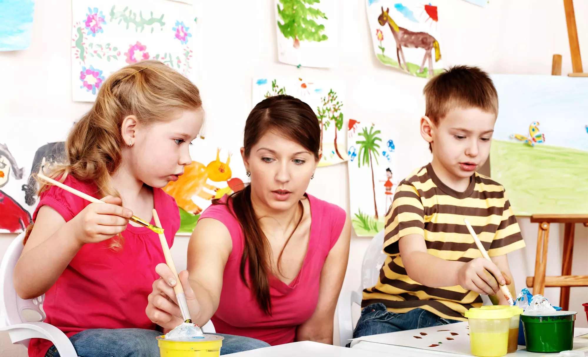 Four Weekly ﻿Children's Art Classes for Kids Ages 3–4 or 5–8 at Amaze Arts (50% Off)  - Primary Image