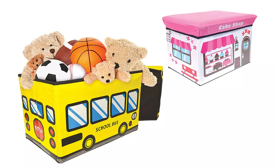 Kids’ Storage Ottoman - Primary Image