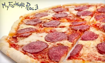 $7 for $15 Worth of Italian Classics and Drinks at My Father's Place  - Primary Image