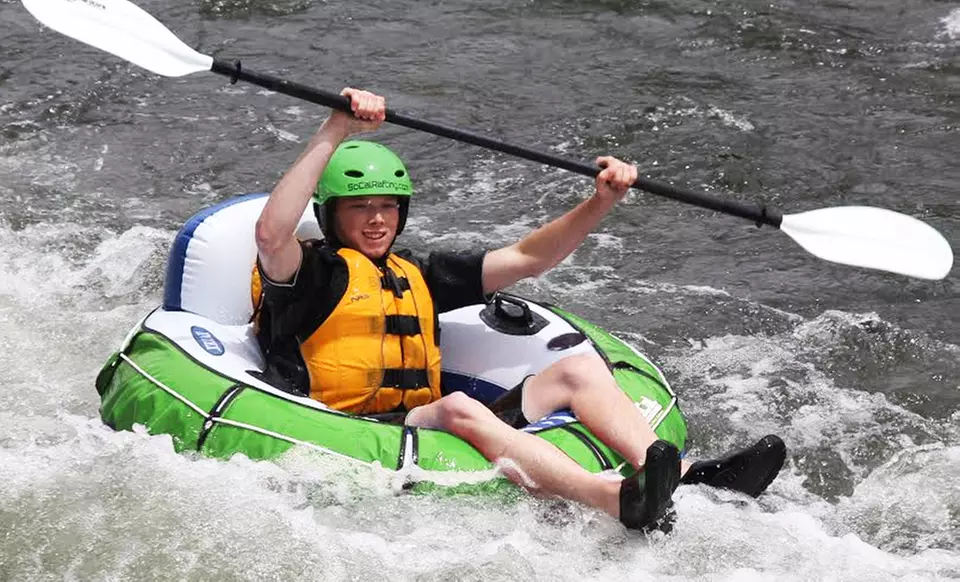 Pasadena Paddle Tubing for Two or Zorb River Tubing for One or Two from So Cal Rafting (Up to 51% Off)  - Primary Image