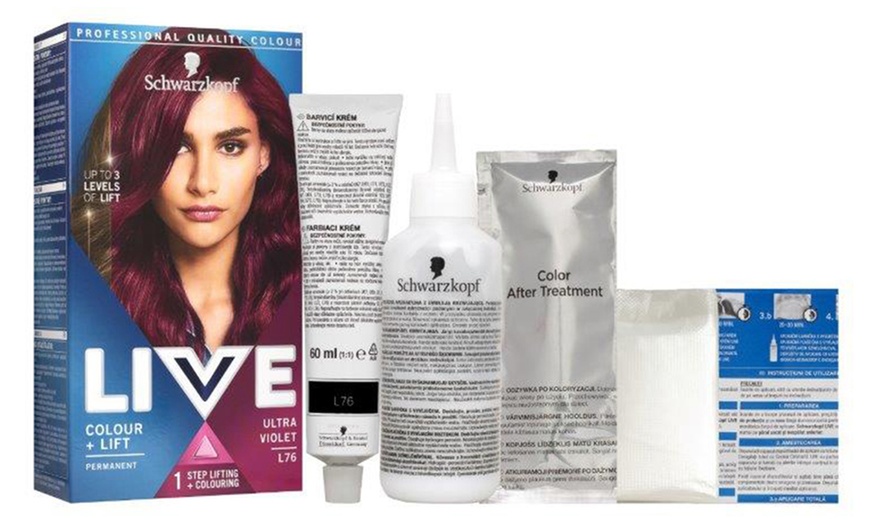 Image 23: 1 ou 2 boîtes de teinture cheveux "Live Intense Colour" de Schwarzkopf