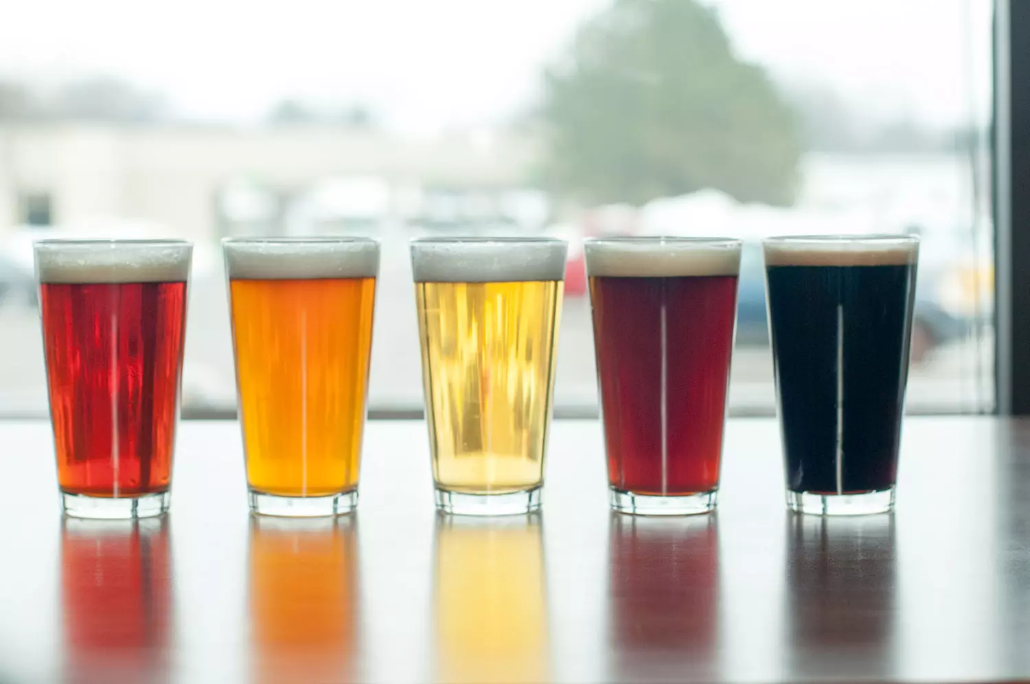 Explore Kickstand Brewing Company's tasting flight and pint options for groups of 1 to 4, with up to 32% savings - Primary Image