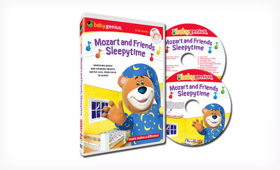 $19.99 for a Baby Genius 8-Disc Bundle with 4 DVDs and 4 CDs ($60 List Price). Free Shipping. - Second Medium