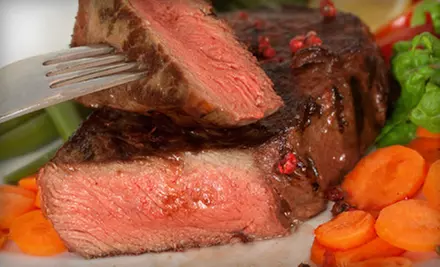$15 for $30 Worth of Wood-Fired Steaks and Seafood at Hardwood Cafe  - Primary Image