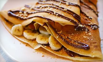 $13 for a Crepe Meal for Two at De La Crepe in Mississauga ($26.47 Value) - Primary Image
