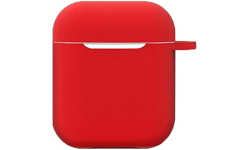 Image 23: AirPods Silicone Case Cover Protective Skin for Apple Airpod Charging Case
