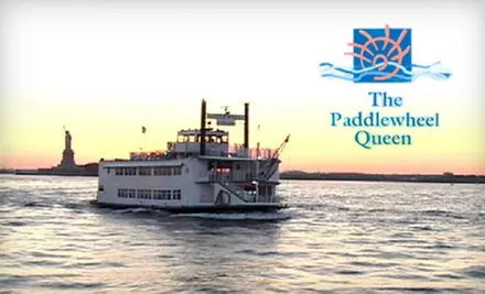 $17 for a Sunset Party Cruise or Late-Night Dance Cruise on The Paddlewheel Queen ($35 Value). Choose from 10 Options. - Primary Image