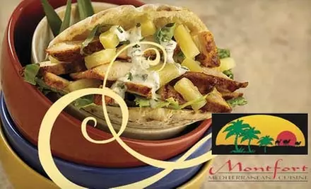 $10 For $20 Worth of Mediterranean Cuisine at Montfort on Upper James - Primary Image