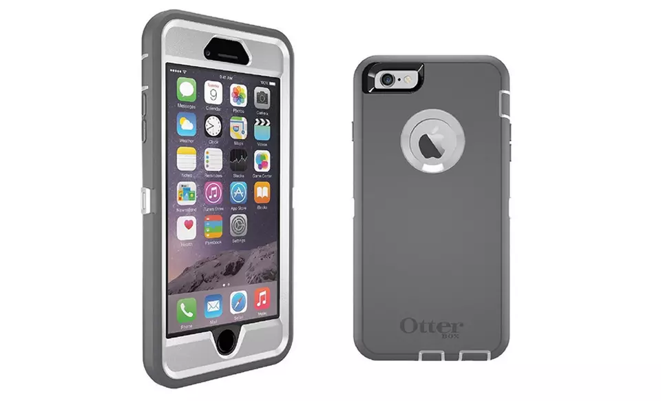 OtterBox Defender Series Case with Built-In Screen Protector for Apple iPhone 6 Plus/6s Plus - Primary Image