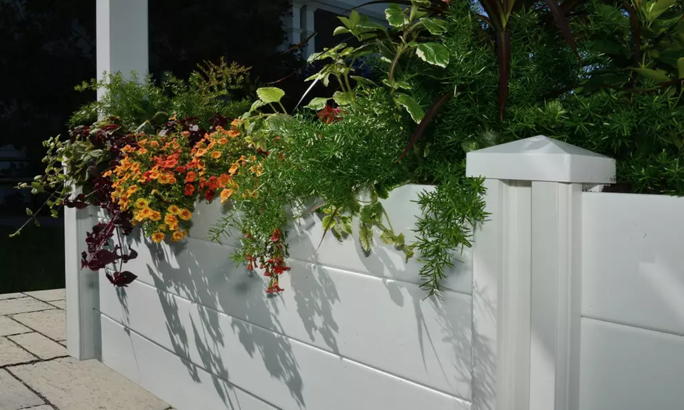 Venetian 110" Long Pergola Planter Box - Second Medium