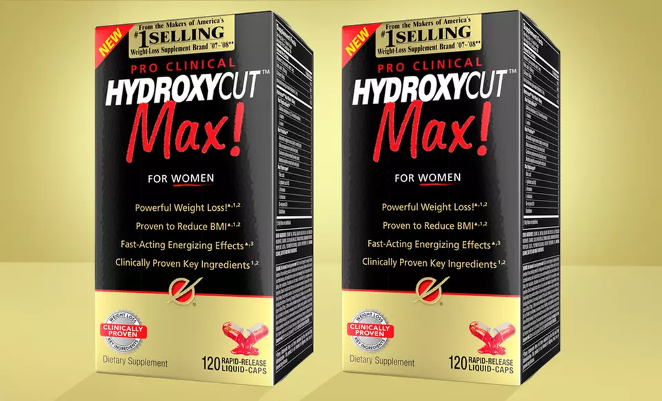 Buy 1 Get 1 Free: Hydroxycut Max Supplements for Women - Primary Image