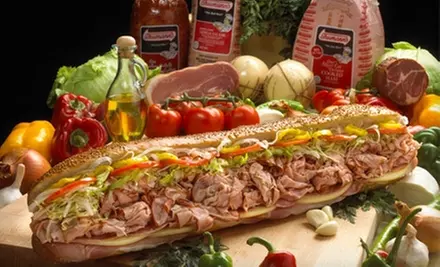 $6 for $12 Worth of Deli Fare and Drinks or $25 for $50 Worth of Catering at Primo Hoagies in Newark - Primary Image