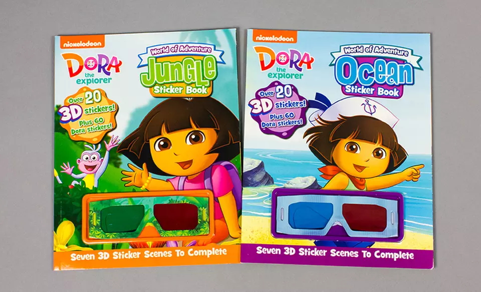 Dora 3D World of Adventure 2-Book Set - Primary Image