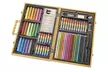 77- or 112-Piece Art Drawing and Painting Wooden Case - Image 3