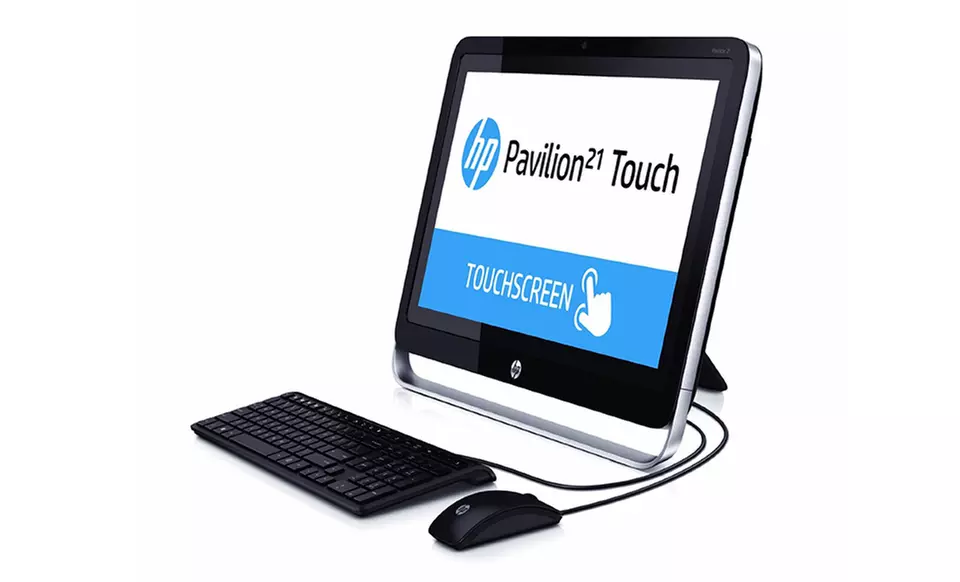 HP Pavilion 21.5" TouchSmart All-in-One Touchscreen PC with Pentium G3220T CPU and 4GB RAM (Manufacturer Refurbished) - Primary Image