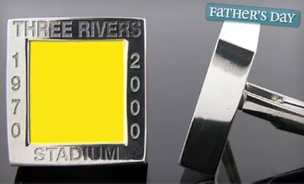 $99 for One Pair of Authentic Stadium Cuff Links from Stadium Cuffs (Up to $278.19 Value) - Primary Image