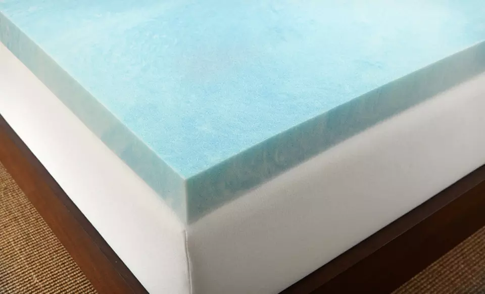 PuraSleep 2" or 3" Gel Enhanced Memory Foam Mattress Topper (Up to 67% Off). Six Sizes Available. Free Shipping. - Second Medium