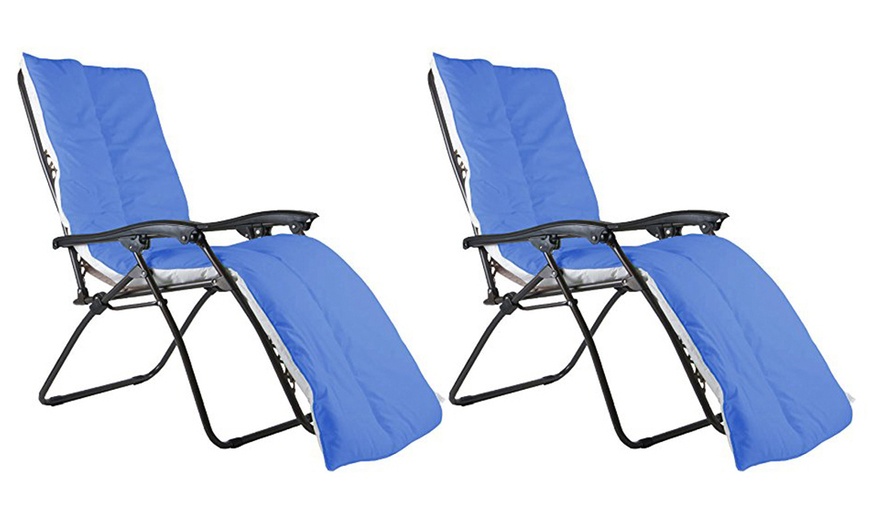 Image 17: Sun Lounger Cushions