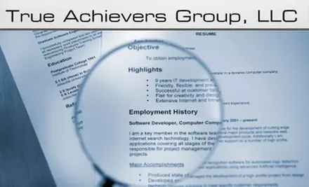 $35 for 30-Minute Interview-Coaching Session, Resumé Review, and Instructional DVD from True Achievers Group LLC ($69.95 Value) - Primary Image