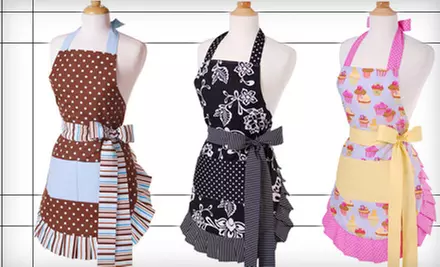 $15 for $30 Worth of Aprons and Kitchen Gloves from Flirty Aprons - Primary Image