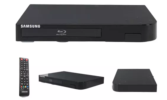Samsung Smart Blu-ray DVD Player with Streaming Apps (Refurbished) - Primary Image