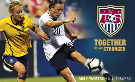 $20 for Two Sideline Tickets to the U.S. vs. Italy FIFA Women's World Cup Qualifier on Nov. 27, Plus a 2010 Team Yearbook ($50 Value) - Primary Image