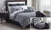 Brighton Reversible Comforter Set with Matching Throw (16-Piece)