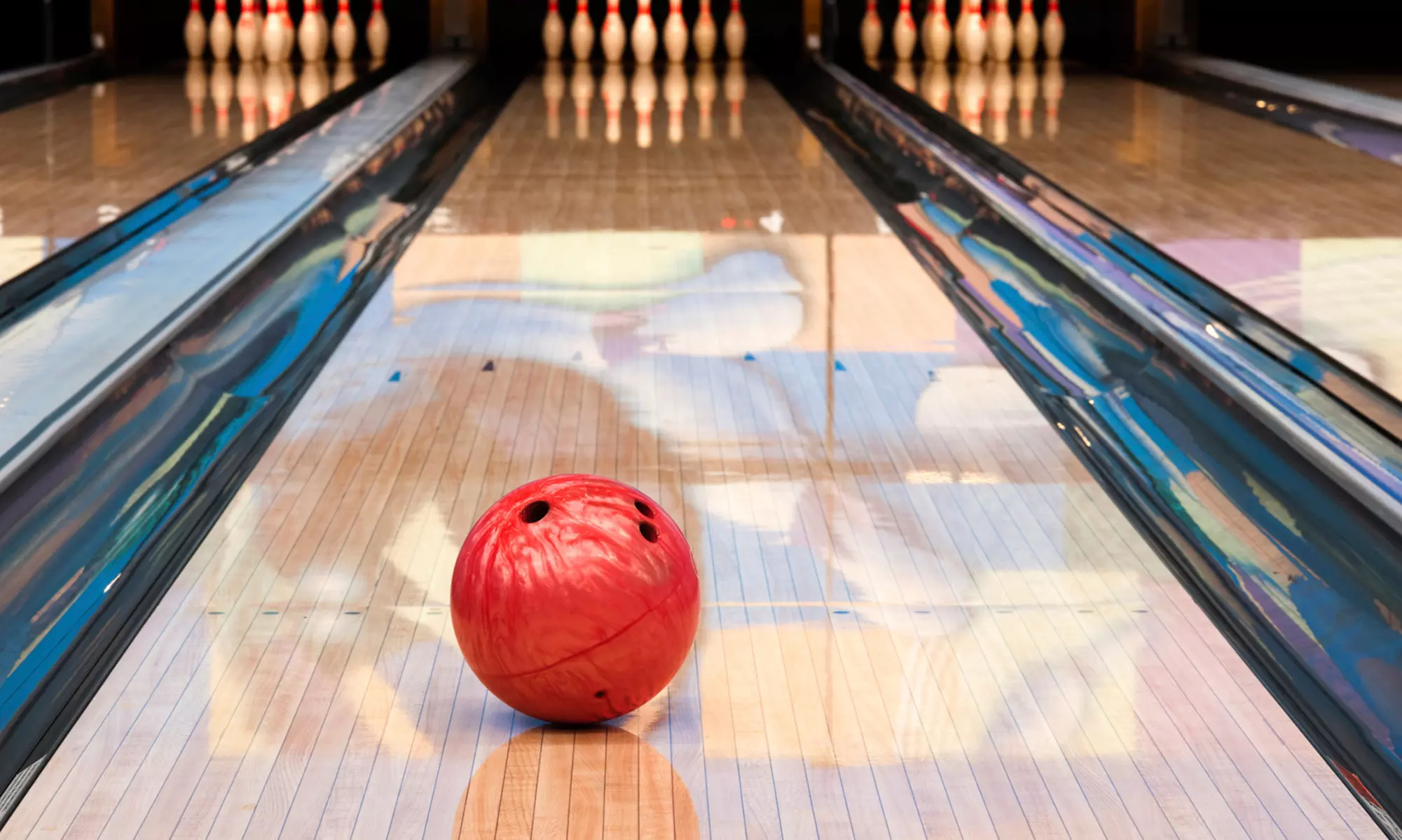 Two Games of Bowling with Shoe Rental and Soda for Two, Four, or Six at Bowlero Lanes (Up to 50% Off) - Primary Image