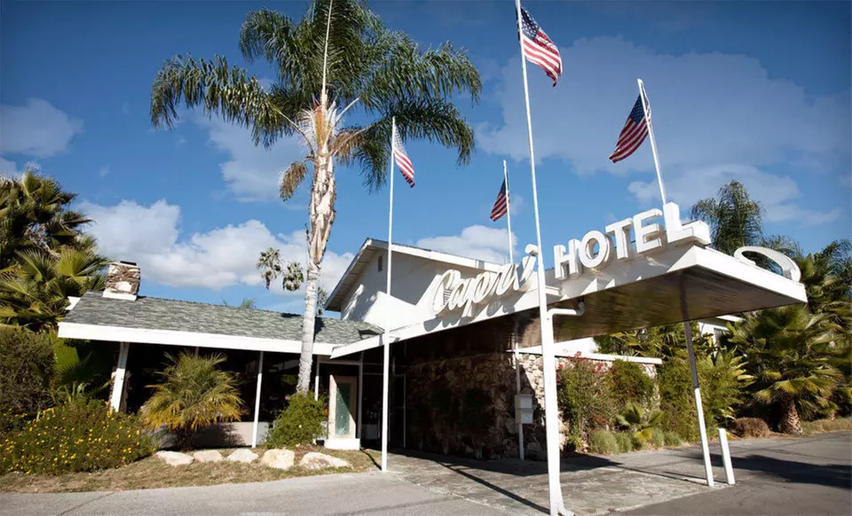 One-Night Stay with One Bottle of Wine at The Capri Hotel in Ojai, CA - Primary Image
