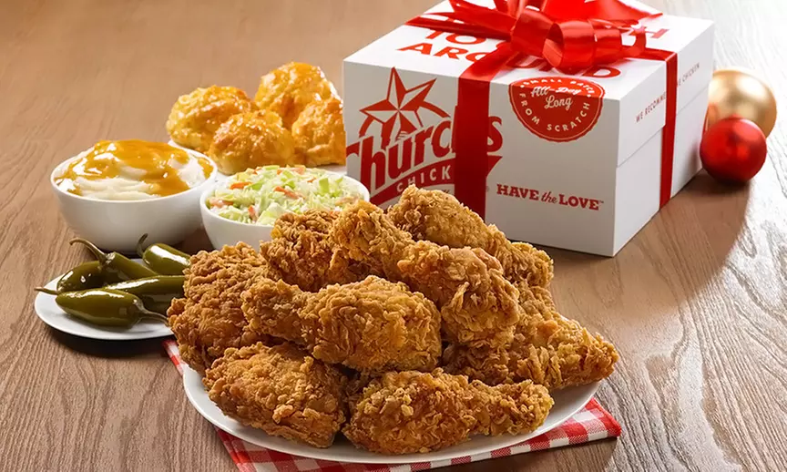 Fried Chicken for Dine-In, Carryout or Delivery at Church's Chicken (Up to 30% Off). Two Options Available.  - Primary Image