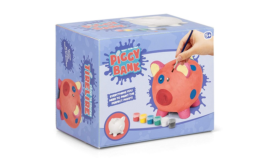 Image 2: One or Two Tobar Paint Your Own Piggy Banks