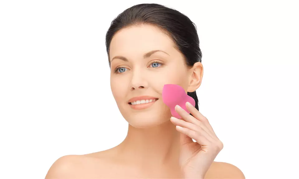 Makeup Sponge Applicator with Collagen (4-Pack) - Second Medium
