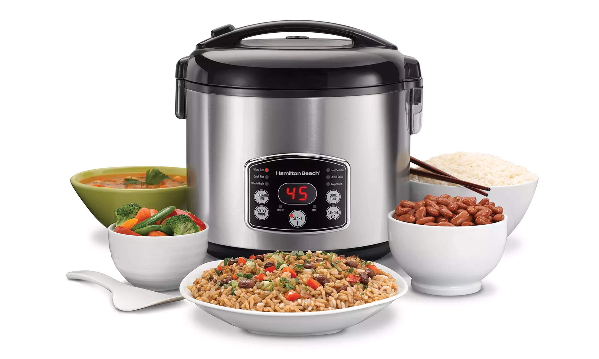 Hamilton Beach Digital Simplicity 14-Cup Rice Cooker and Steamer - Second Medium