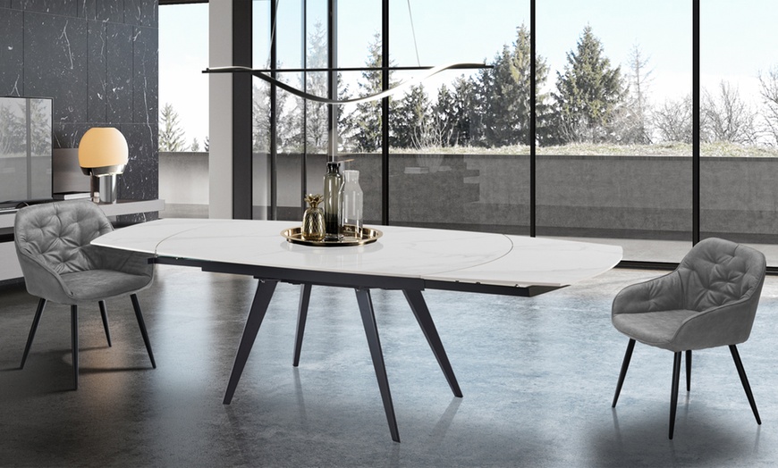 Image 13: Table extensible Oresteluchetta "Finny" ou "Tuam"