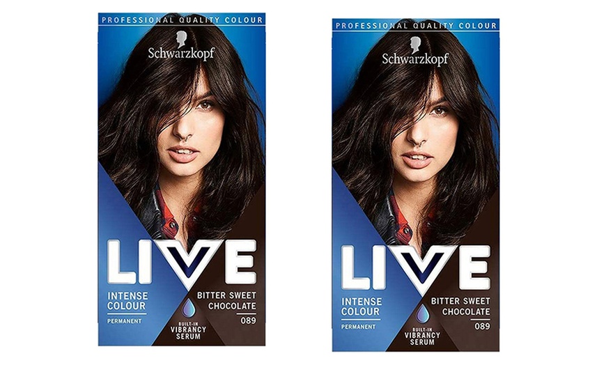 Image 52: 1 ou 2 boîtes de teinture cheveux "Live Intense Colour" de Schwarzkopf