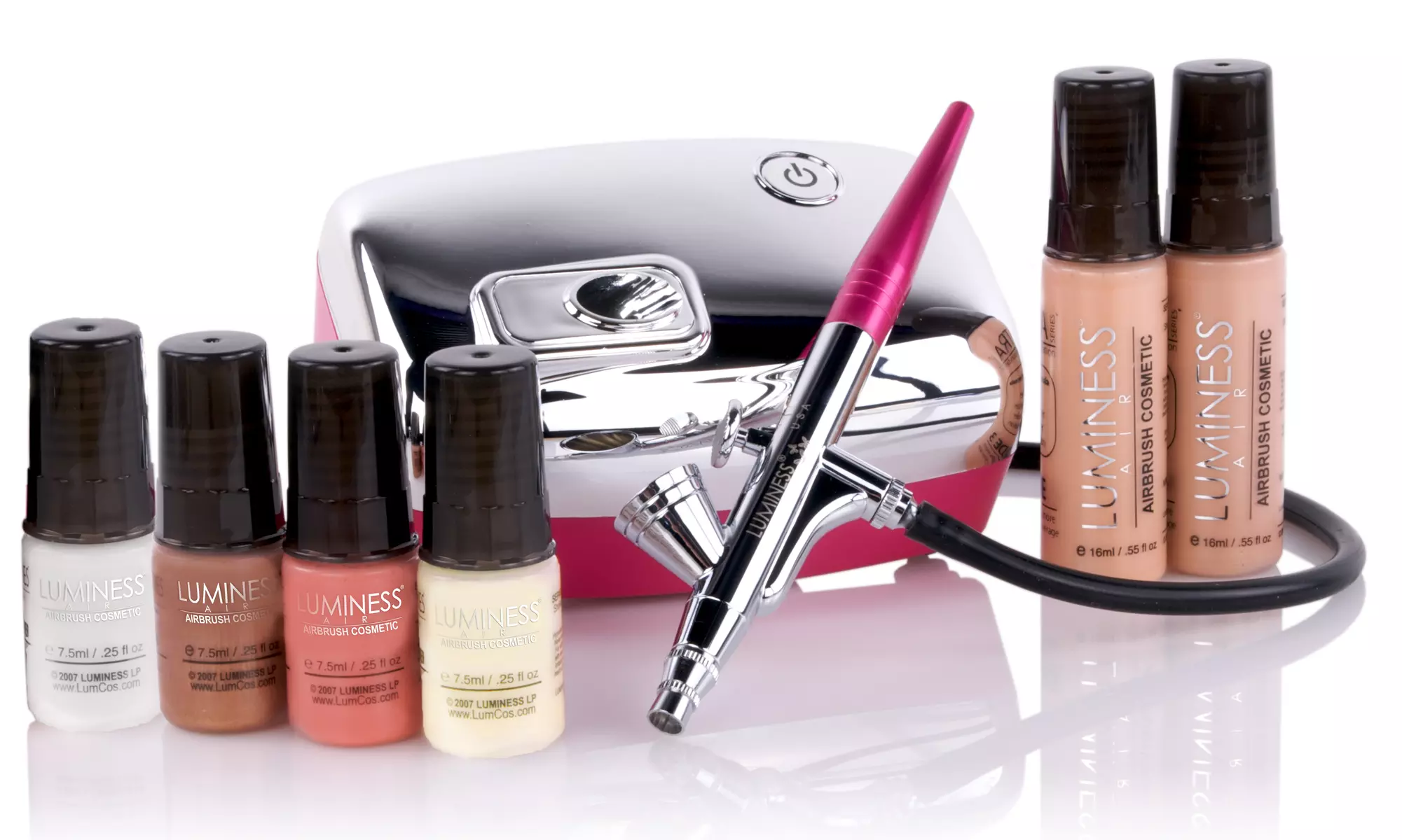 Luminess Airbrush System and Complete Makeup Starter Kit - Primary Image