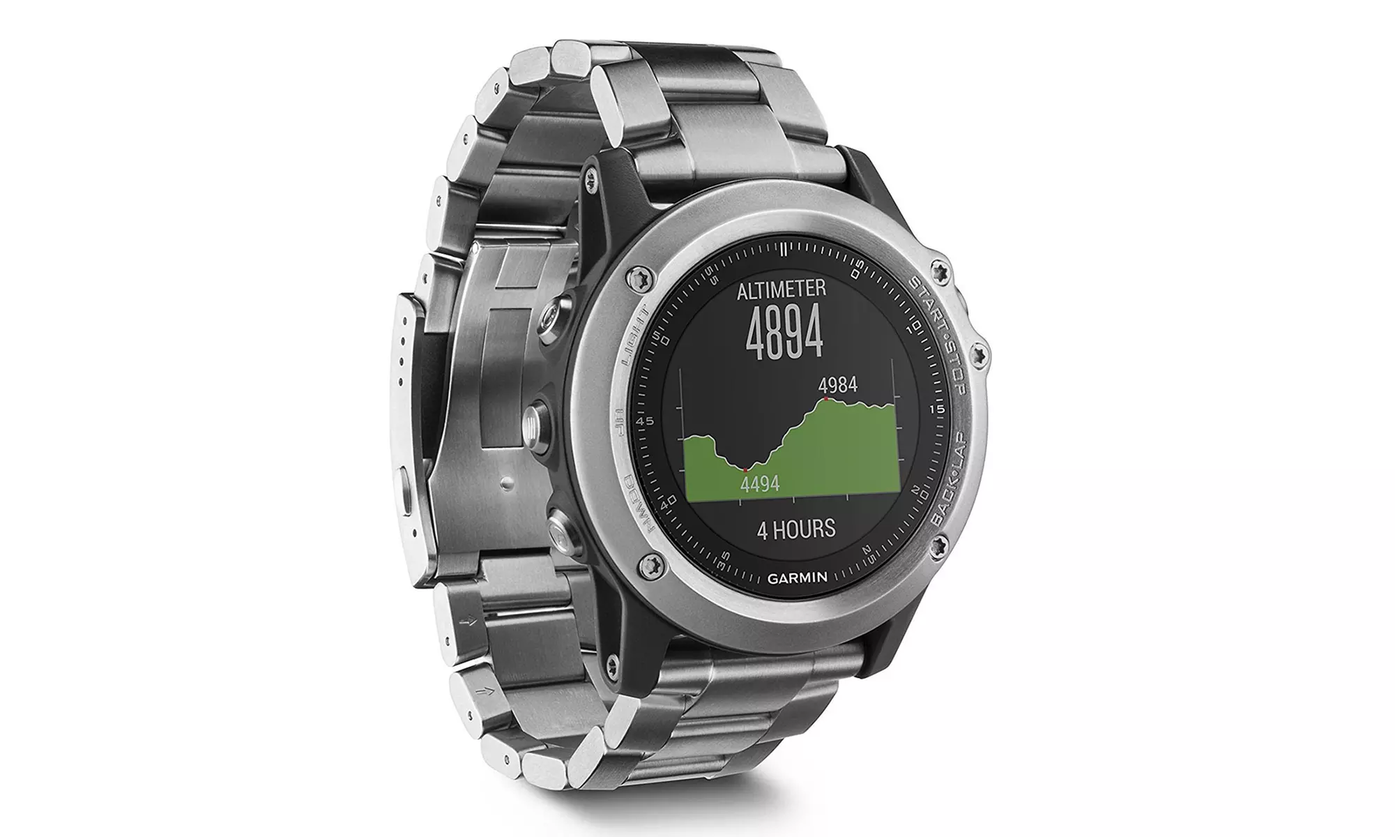 Garmin Fenix 3 Sapphire Titanium GPS Watch - Second Medium